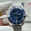 Breitling Superocean Heritage Style AB2010161C1A1 Replica - Quadrante Blu Maglia Milanese
