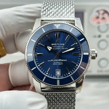 Breitling Superocean Heritage Style AB2010161C1A1 Replica - Quadrante Blu Maglia Milanese