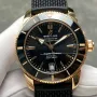 Breitling Superocean Heritage RB2010121B1S1 Replica - Quadrante Nero Lunetta Scanalata