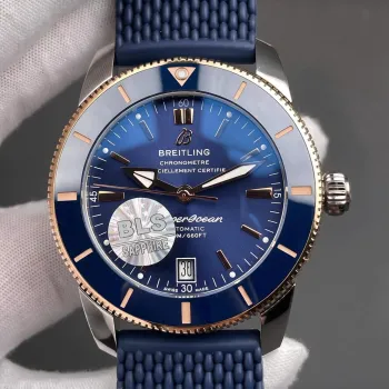 Breitling Superocean Heritage UB3112161C1S1 Replica - Quadrante Blu Lunetta Scanalata