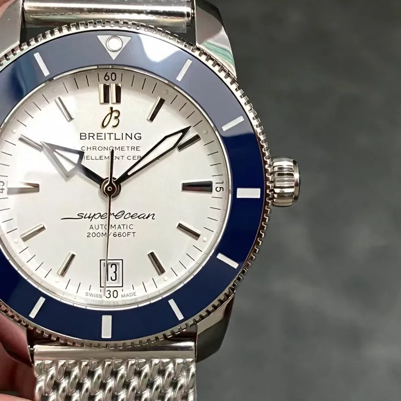 Breitling Superocean Heritage II 42 AB201016/G827-154A Replica - Quadrante Argento