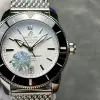 Breitling Superocean Heritage II B20 Automatic 42 AB201012/G827-154A Replica - Quadrante Argento