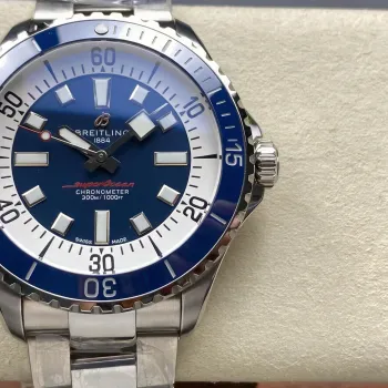 Breitling Superocean A17375E71C1A1 Replica - Quadrante Blu Acciaio Inossidabile