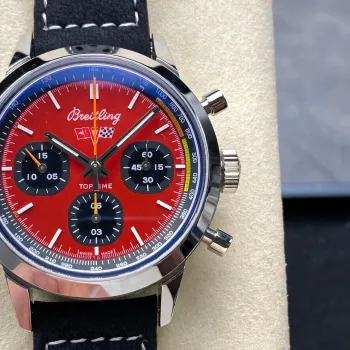 Breitling Top Time B01 Classic Cars A25310241K1X1 Replica - Quadrante Rosso