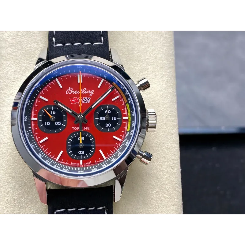 Breitling Top Time B01 Classic Cars A25310241K1X1 Replica - Quadrante Rosso
