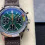 Breitling Top Time B01 Ford Mustang AB01762A1L1X1 Replica - Quadrante Verde