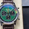 Breitling Top Time B01 Ford Mustang AB01762A1L1X1 Replica - Quadrante Verde