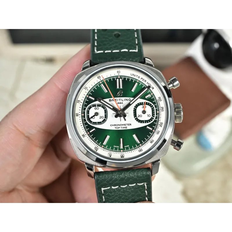 Breitling Top Time Chronograph AB01771A1L1X1 Replica - Quadrante Verde