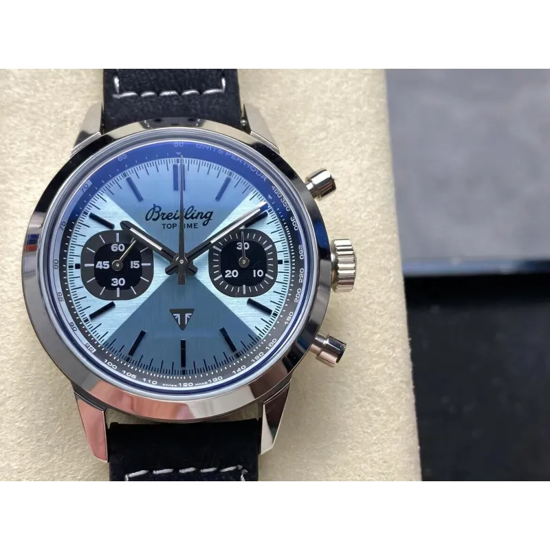 Breitling Top Time B01 AB01764A1C1X1 Replica - Quadrante Blu Acciaio Inossidabile