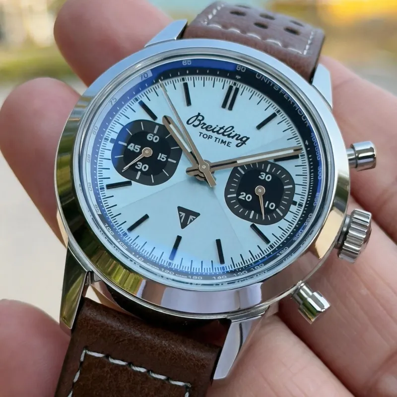 Breitling Top Time A23311121C1X1 Replica - Quadrante Blu Ghiaccio Acciaio Inossidabile