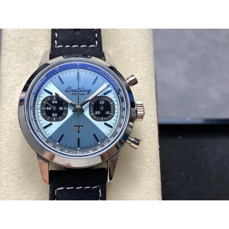 Breitling Top Time Triumph Chronograph A23311121C1X1 Replica - Quadrante Blu