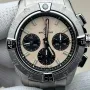 Breitling Chronomat B01 44 AB0147101A1A1 Replica - Beige Acciaio Inossidabile