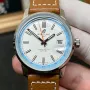 Breitling Top Time Automatic AB3113281A1X1 Replica - Quadrante Bianco Cinturino in Pelle