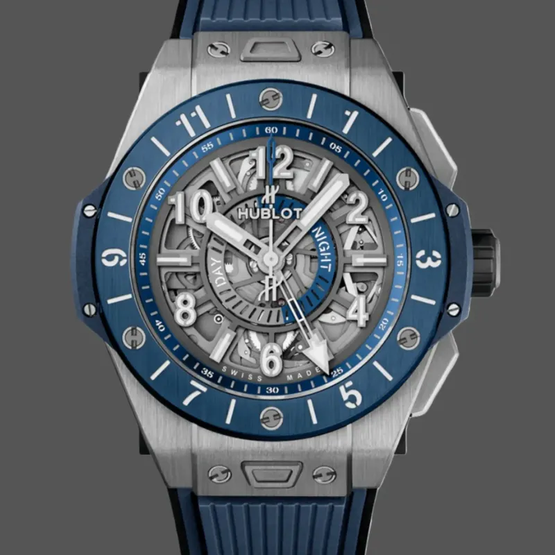Hublot Big Bang 471.NL.7112.RX Replica - Cinturino Caucciu Titanio