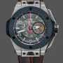 Hublot Big Bang Ferrari 401.NX.0123.VR Replica - Cinturino in Pelle Titanio