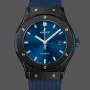 Hublot Classic Fusion Ceramic 542.CM.7170.RX Replica - Quadrante Blu Cinturino Caucciu