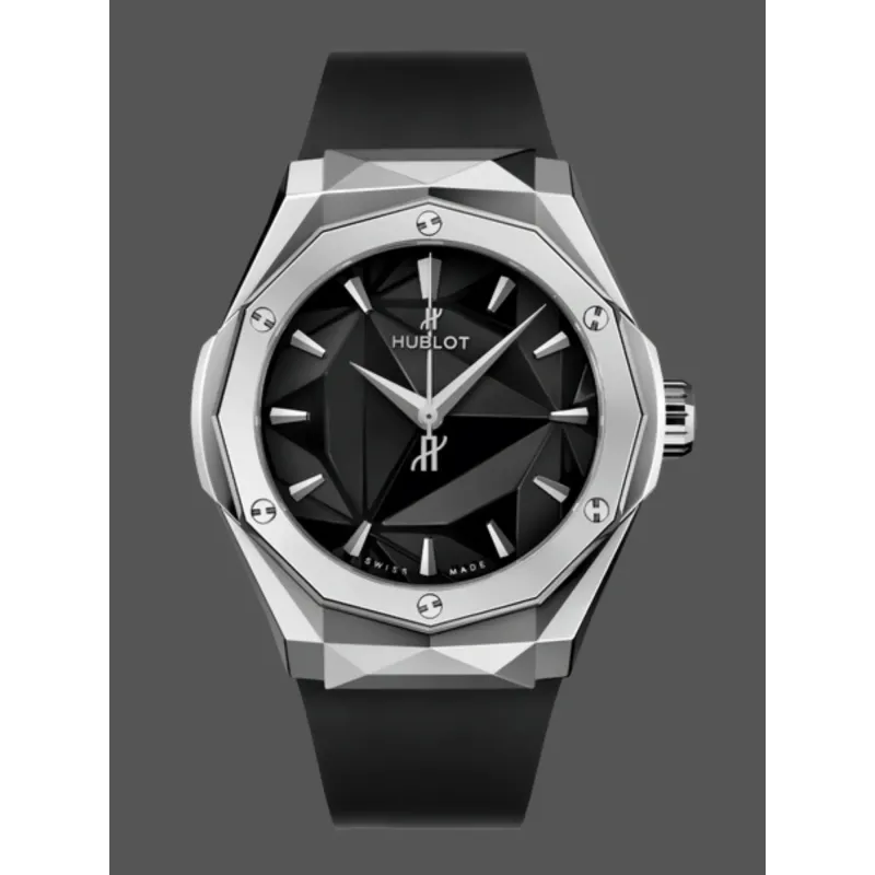 Hublot Classic Fusion Orlinski Titanium 550.NS.1800.RX.ORL19 Replica - Quadrante Nero
