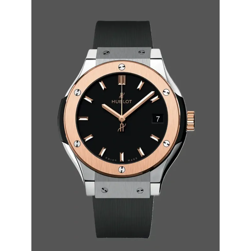 Hublot Classic Fusion 542.NO.1181.RX Replica - Quadrante Nero Cinturino Caucciu
