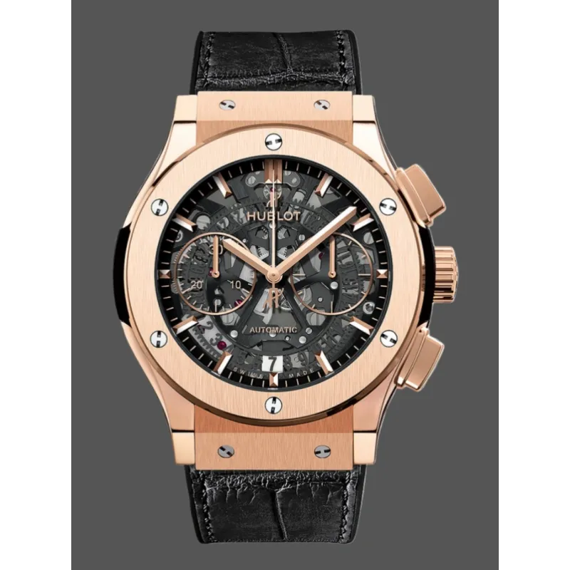 Hublot Classic Fusion Aerofusion Chronograph 525.OX.0180.LR Replica - Cinturino in Pelle