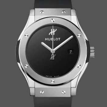 Hublot Classic Fusion 542.NX.1270.RX.MDM Replica - Quadrante Nero Cinturino Caucciu