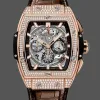 Hublot Spirit of Big Bang 641.OX.0183.LR.1704 Replica - Cinturino in Pelle Oro Rosa