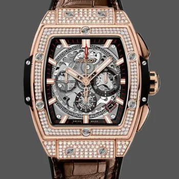 Hublot Spirit of Big Bang 641.OX.0183.LR.1704 Replica - Cinturino in Pelle Oro Rosa