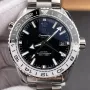 Omega Seamaster Planet Ocean GMT 215.30.44.22.01.001 Replica - Quadrante Nero