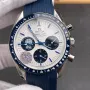 Omega Speedmaster Silver Award Snoopy 310.32.42.50.02.001 Replica - Quadrante Argento