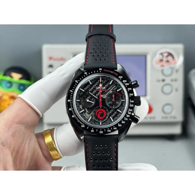 Omega Speedmaster Dark Side of the Moon – Team Alinghi 311.92.44.30.01.002 Replica - Lunetta Tachimetrica