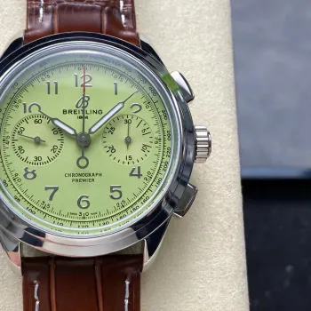 Breitling Premier Pistachio B09 Chronograph 40 AB0930D31L1P1 Replica - Quadrante Verde