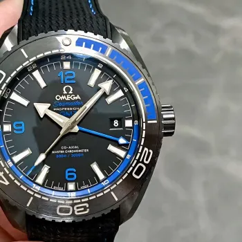 Omega Seamaster Planet Ocean 215.92.46.22.01.002 Replica - Quadrante Nero Ceramica