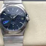 Omega Constellation 123.10.38.21.03.001 Replica - Quadrante Blu Acciaio Inossidabile