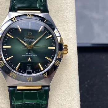 Omega Constellation 131.23.41.21.10.001 Replica - Quadrante Verde Acciaio Inossidabile