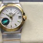 Omega Constellation 123.20.38.21.02.009 Replica - Quadrante Argento Acciaio Inossidabile