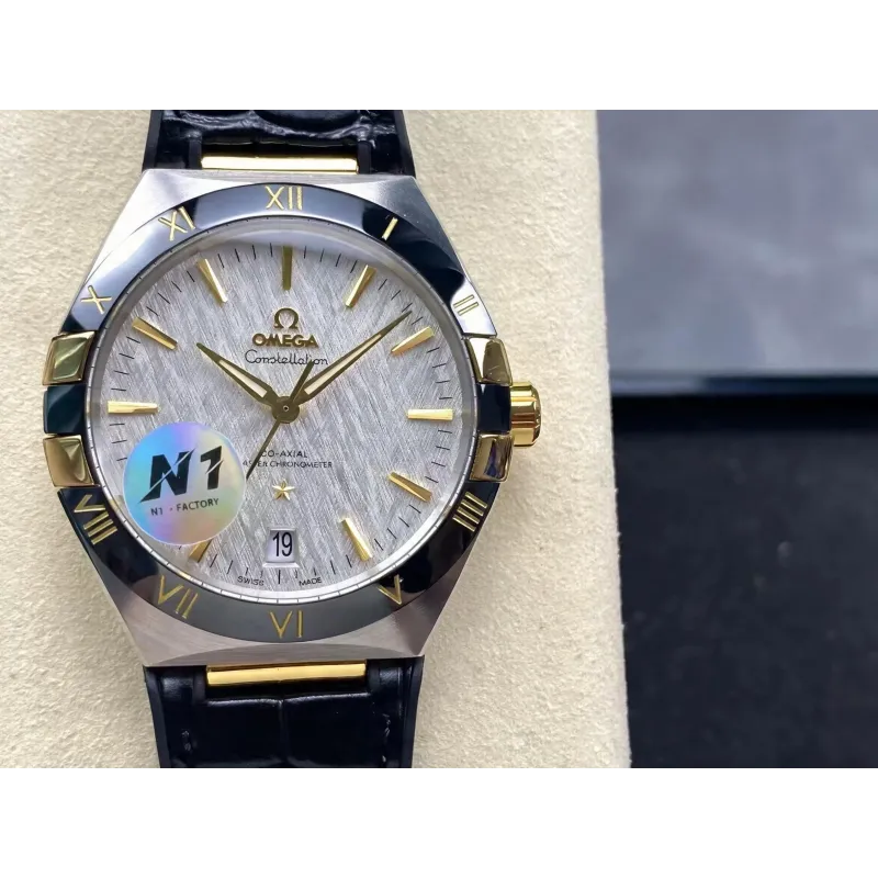 Omega Constellation 131.23.41.21.06.002 Replica - Quadrante Grigio Acciaio Inossidabile