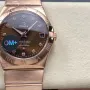 Omega Constellation 123.50.38.21.63.001 Replica - Quadrante Marrone Bicolore