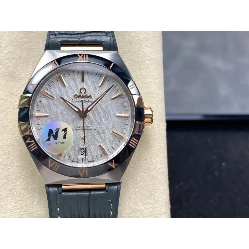 Omega Constellation 131.23.41.21.06.001 Replica - Quadrante Grigio Acciaio Inossidabile