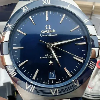 Omega Constellation 131.33.41.21.03.001 Replica - Quadrante Blu Acciaio Inossidabile
