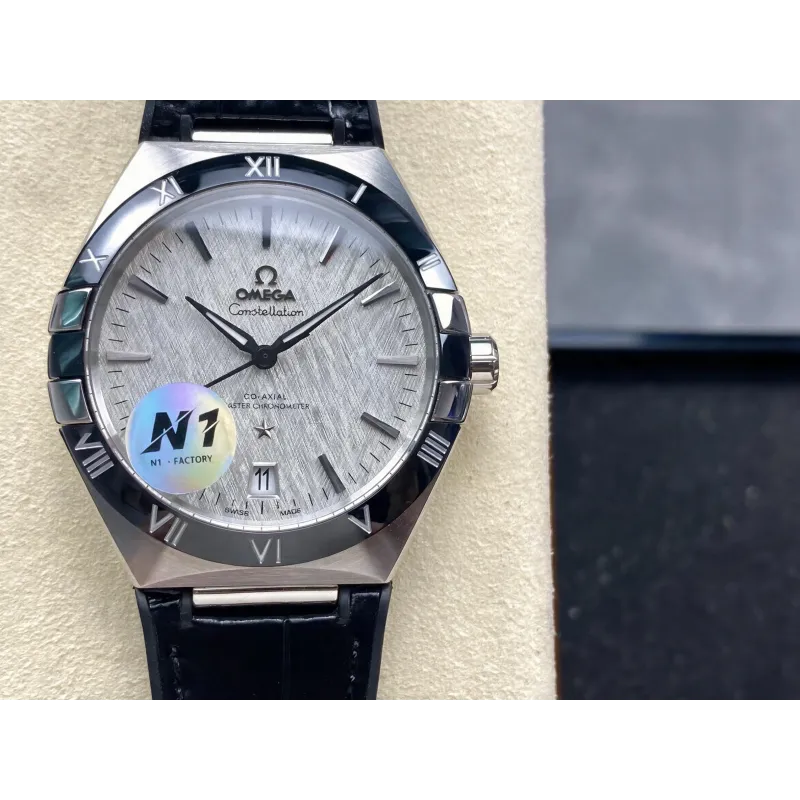 Omega Constellation 131.33.41.21.06.001 Replica - Quadrante Grigio Acciaio Inossidabile