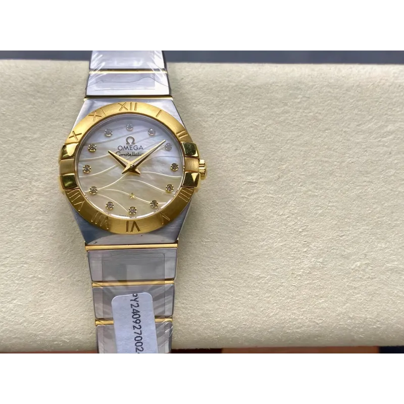 Omega Constellation Unisex 123.20.27.60.55.005 Replica - Quadrante Madreperla Acciaio Inossidabile