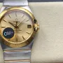 Omega Constellation 123.20.38.21.08.001 Replica - Quadrante Champagne Acciaio Inossidabile