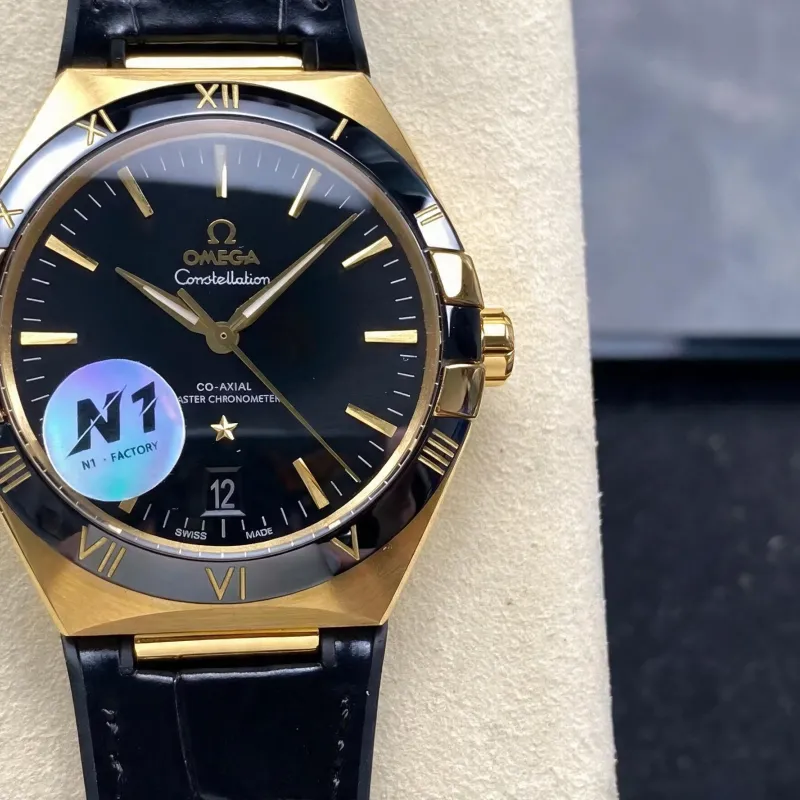 Omega Constellation 131.63.41.21.01.001 Replica - Quadrante Nero Bicolore
