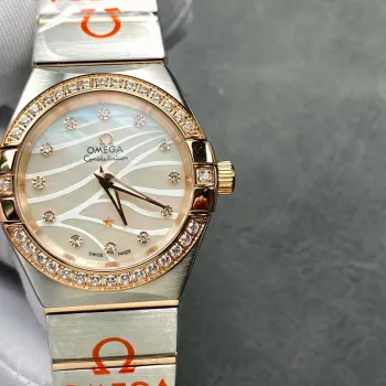 Omega Constellation Unisex 123.25.27.20.55.005 Replica - Quadrante Madreperla Acciaio Inossidabile