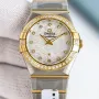 Omega Constellation Donna 123.25.27.20.55.007 Replica - Quadrante Madreperla Lunetta Scanalata