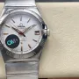Omega Constellation 123.10.38.21.02.002 Replica - Quadrante Argento Acciaio Inossidabile