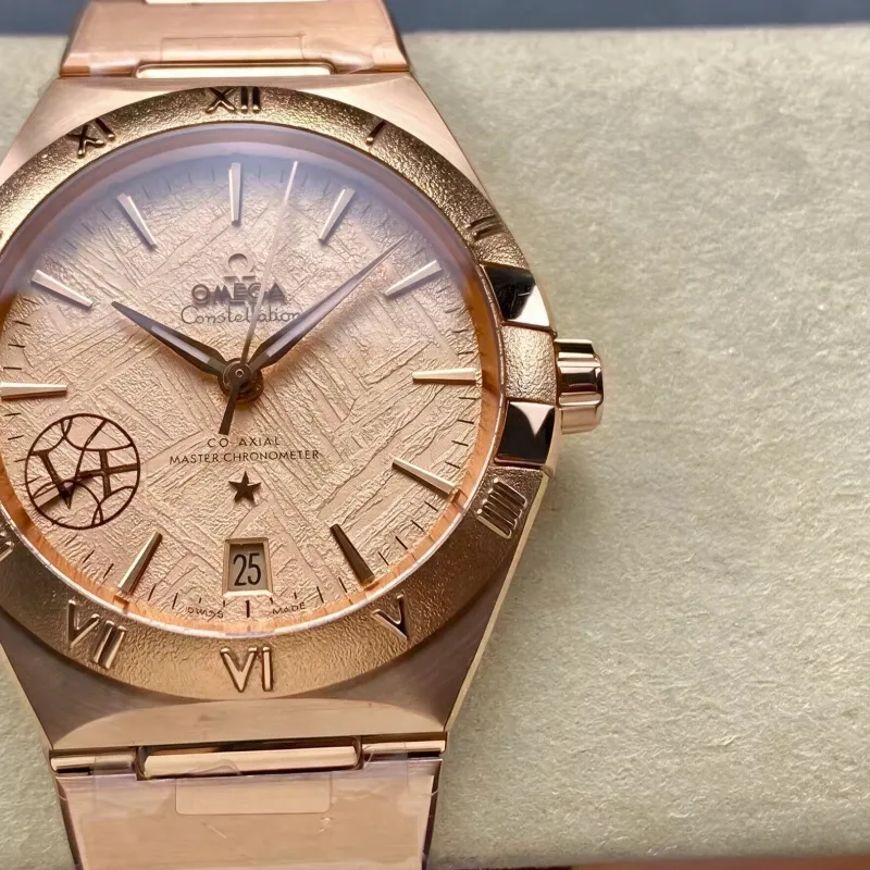 Omega Constellation 131.50.41.21.99.002 Replica - Rose Gold Oro Rosa