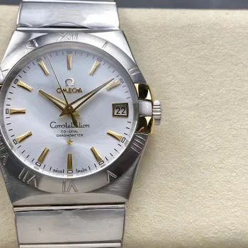 Omega Constellation 123.20.38.21.02.005 Replica - Quadrante Argento Acciaio Inossidabile