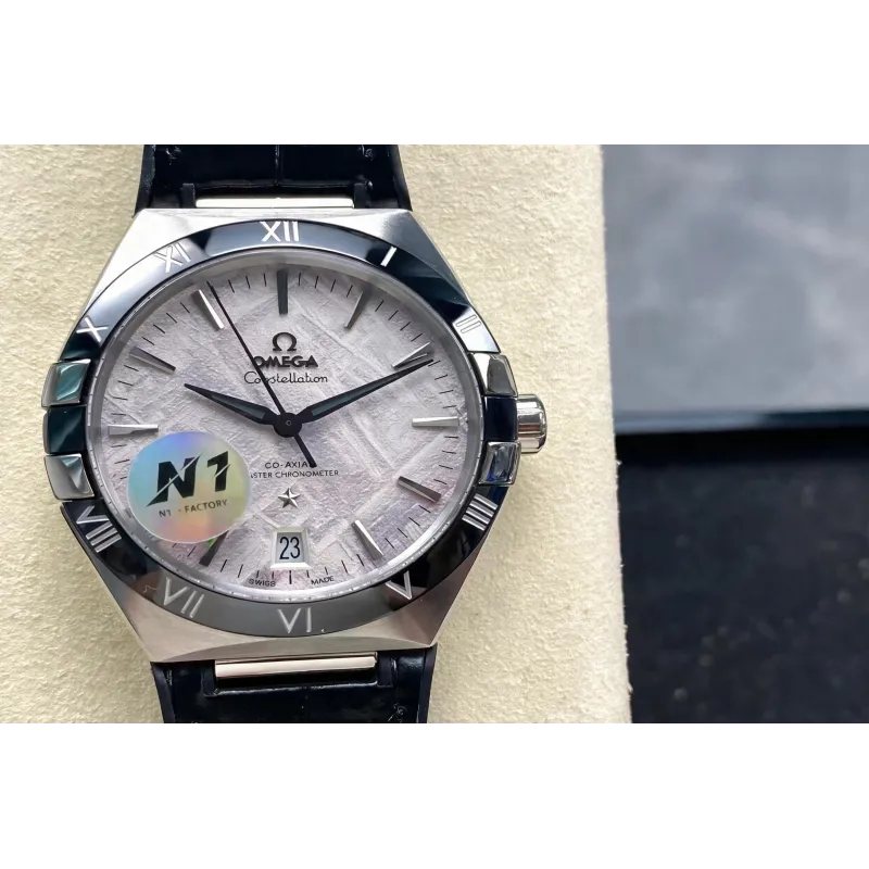 Omega Constellation 131.30.41.21.99.001 Replica - Quadrante Grigio Acciaio Inossidabile