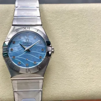 Omega Constellation Unisex 123.10.27.60.57.001 Replica - Quadrante Madreperla Acciaio Inossidabile