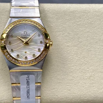 Omega Constellation Unisex 123.20.27.60.55.005 Replica - Quadrante Madreperla Acciaio Inossidabile